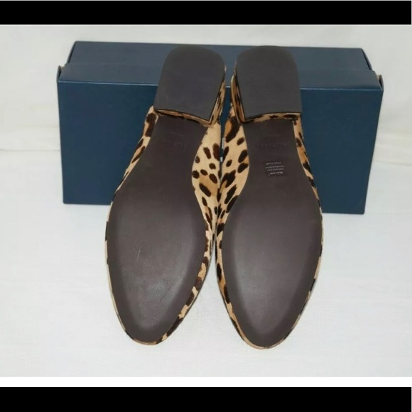 Authentic COLE HAAN Ocelot Haircalf Print Slide - Picture 9 of 10